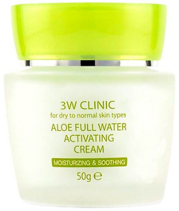 Комплексный увлажняющий набор с алое «Aloe Full Water Activating Skin Set»