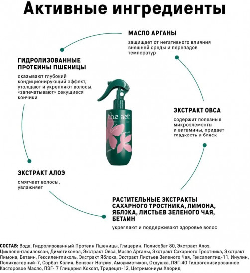 Спрей-кондиционер для детских волос