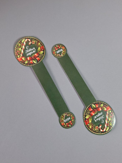 Набор стикер-держателей для упаковки «Новый Год»