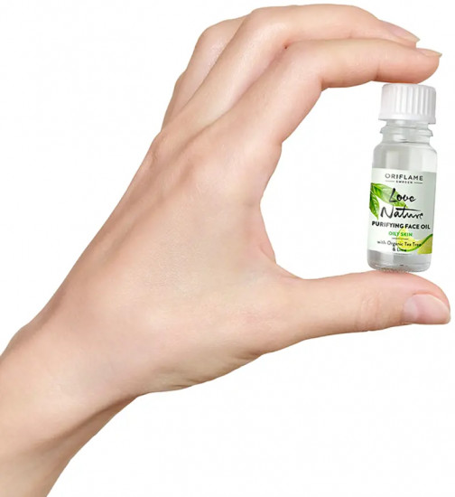 Антибактериальное средство для лица с органическим чайным деревом и лаймом «Love Nature»