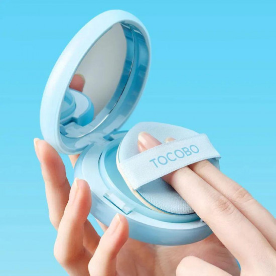 Солнцезащитный кушон «Blur Finish Sun Cushion», оттенок 01 Cotton Blue