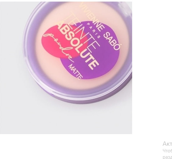 Пудра для лица «Teinte Absolute Poudre Matte», оттенок 04 Серо-бежевый