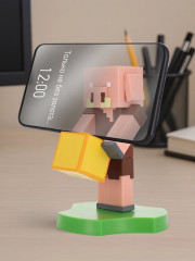 Фигурка-подставка для девайсов «Piglin» - Фото 8