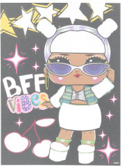 Аппликация из пайеток «ЛОЛ» - Фото 2