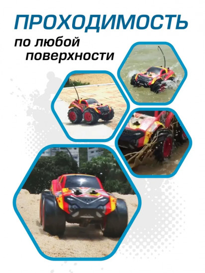 Машина на радиоуправлении «Aqua Thyphon. Амфибия»