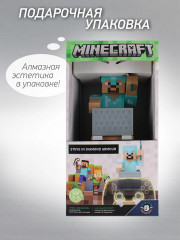 Фигурка-подставка для девайсов «Steve in Diamond Armour. Стив в алмазной броне» - Фото 6
