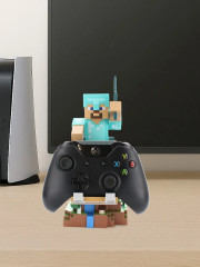 Фигурка-подставка для девайсов «Steve in Diamond Armour. Стив в алмазной броне» - Фото 11