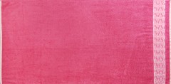 Полотенце махровое гладкокрашеное "Tondo" (Cleanelly, 50х90, цвет розовый) - Фото 1