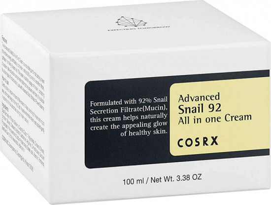 Высокоактивный крем для лица с муцином улитки «Advanced Snail 92 All In One Cream»