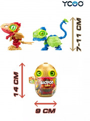 Набор игрушек интерактивных «Робот Биопод двойной: дракон и черепаха» - Фото 4