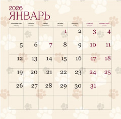 Календарь настенный на 2026 год «Очаровательные корги» - Фото 6
