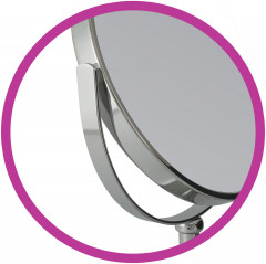 Зеркало настольное Bic-1118B Silver - Фото 6