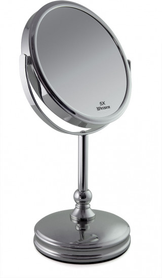 Зеркало настольное Hic-1059B Silver
