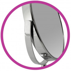 Зеркало настольное Bic-1066-8 Silver - Фото 5