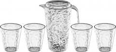 Набор для напитков «Кувшин с крышкой и стаканы» - Фото 4