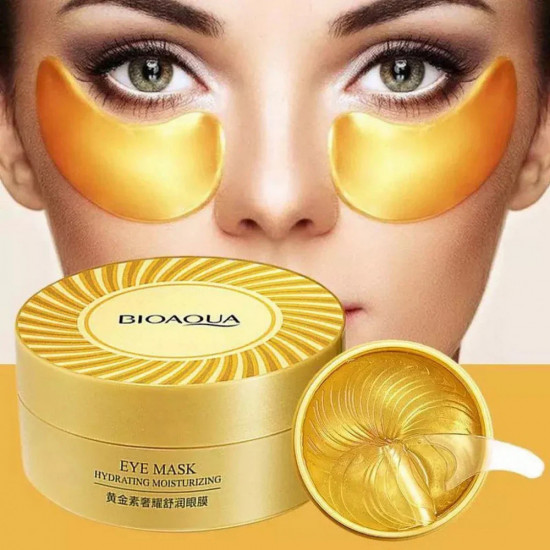 Патчи для глаз гидрогелевые «Gold Eye Mask»