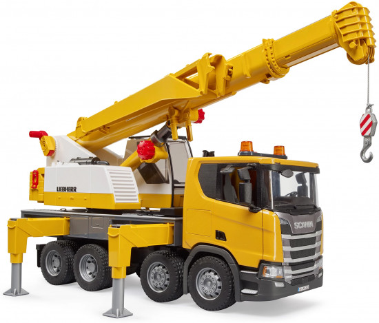 Грузовой кран с аксессуарами «Scania»