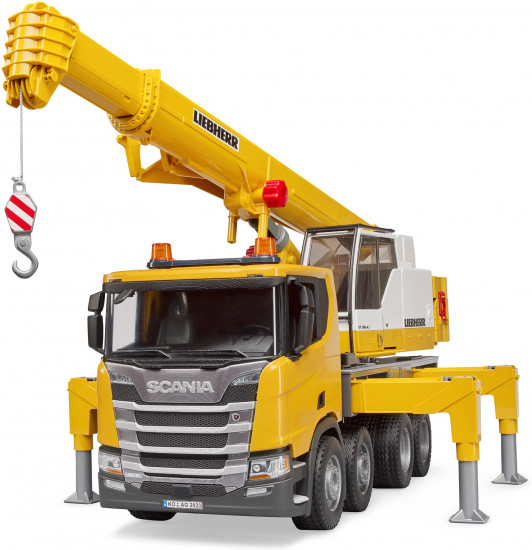 Грузовой кран с аксессуарами «Scania»