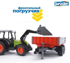 Трактор с погрузчиком и прицепом «Claas Nectis 267 F» - Фото 4