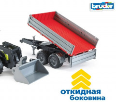 Трактор с погрузчиком и прицепом «Claas Nectis 267 F» - Фото 5
