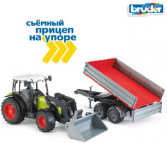Трактор с погрузчиком и прицепом «Claas Nectis 267 F» - Фото 6
