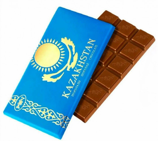 Шоколад молочный «Казахстанский»