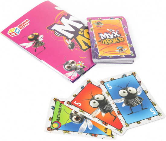 Игра карточная «Мухложь»