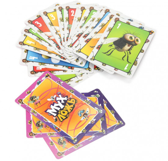 Игра карточная «Мухложь»