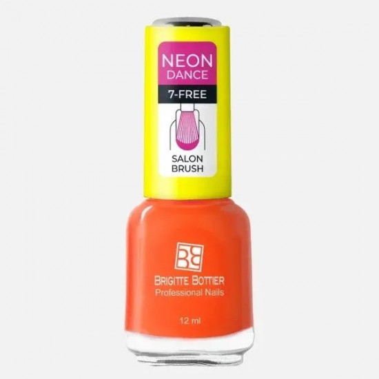 Лак для ногтей «Neon Dance», оттенок 258 Пламенный оранжевый