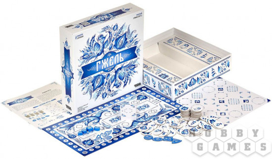 Игра настольная «Гжель»