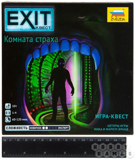 Игра настольная «Комната страха»