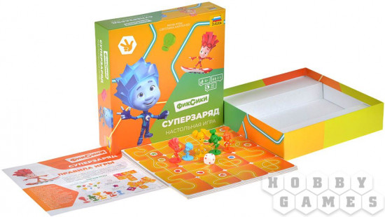 Настольная игра «Фиксики: Суперзаряд»