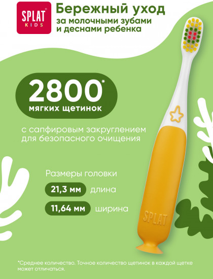 Инновационная зубная щетка для детей с ионами серебра