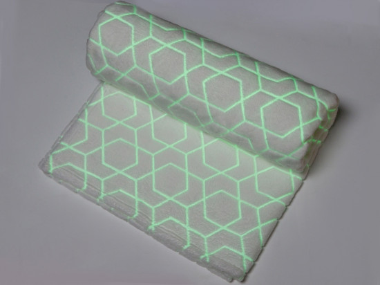 Плед светящийся в темноте «Lattice»