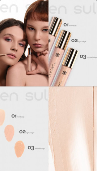 Консилер для лица «Perfect cover fit concealer», оттенок 02 Light Beige