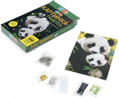 Картина из пайеток «Панды» - Фото 1