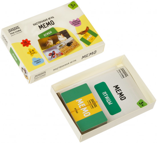 Игра настольная «Мемо. Птицы»