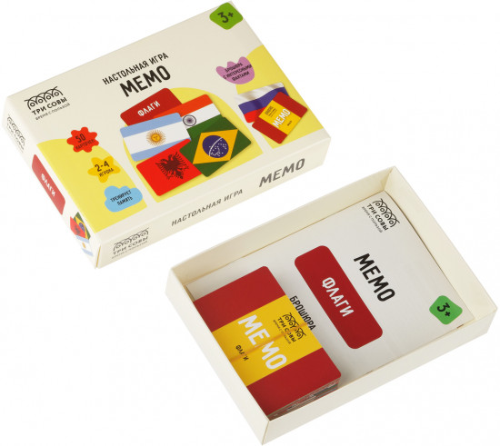 Игра настольная «Мемо. Флаги»