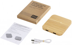 USB-хаб с беспроводной зарядкой «Plato» - Фото 10