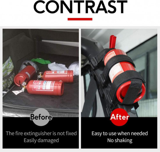 Держатель огнетушителя на дугу транспортный OR-05