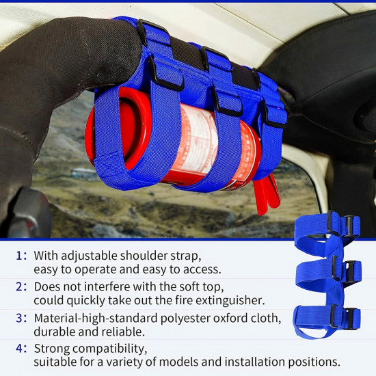 Держатель огнетушителя на дугу транспортный OR-05