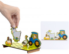 Игра развивающая «Что за чем? Ферма» - Фото 6