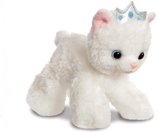 Игрушка мягкая «Кошка-принцесса в голубой сумке»