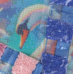 Мозаика алмазная «Лебединая семья» - Фото 3