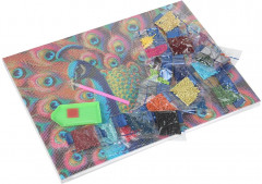 Мозаика алмазная «Павлин» - Фото 1