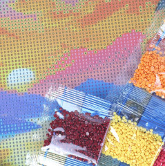 Мозаика алмазная «Мандариновый закат» - Фото 3