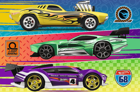 Пазл «Hot Wheels»