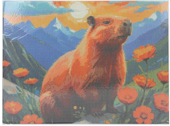 Мозаика алмазная «Капибара»