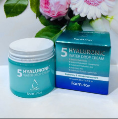 Увлажняющий крем с 5 видами гиалуроновой кислоты «Hyaluronic 5 Water Drop Cream» - Фото 1