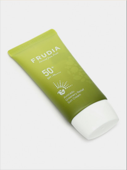 Солнцезащитный крем с экстрактом авокадо «Avocado Greenery Relief Sun Cream» SPF50